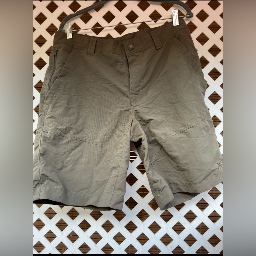 Preowned North Face Chino Shorts Mens 34 Gray